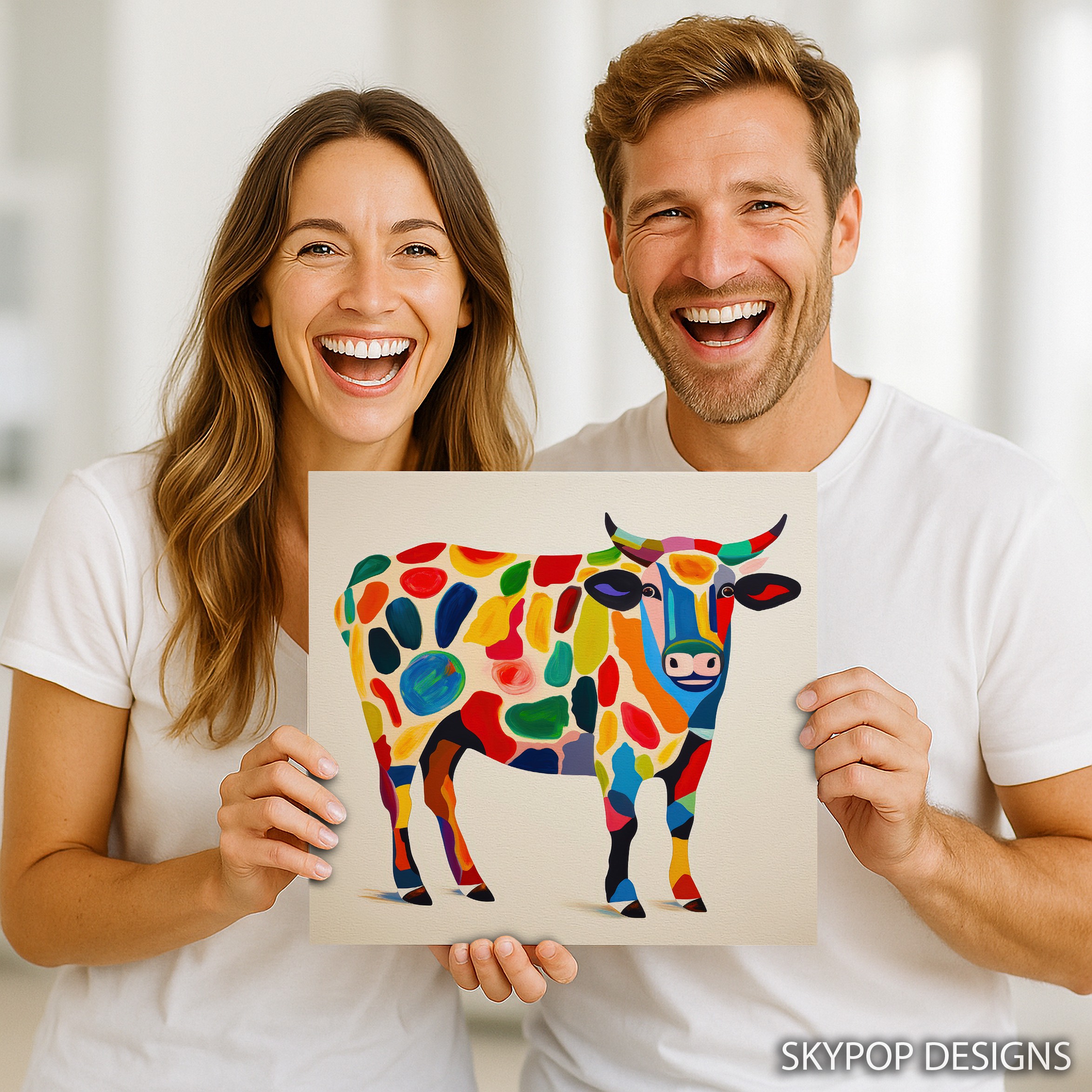 9.jpg Cow Art