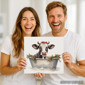 Highland Cow Art