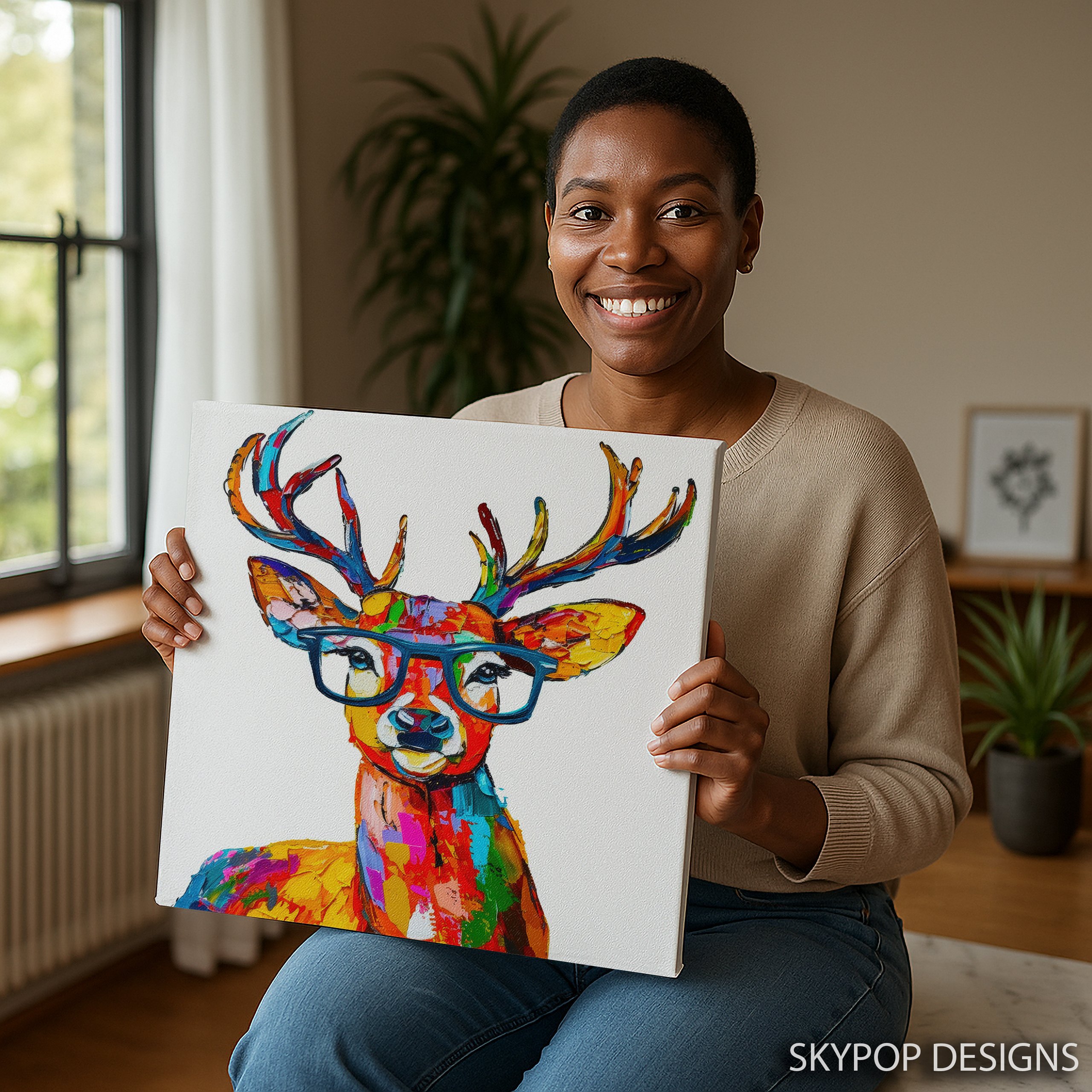 9.jpg Deer Art