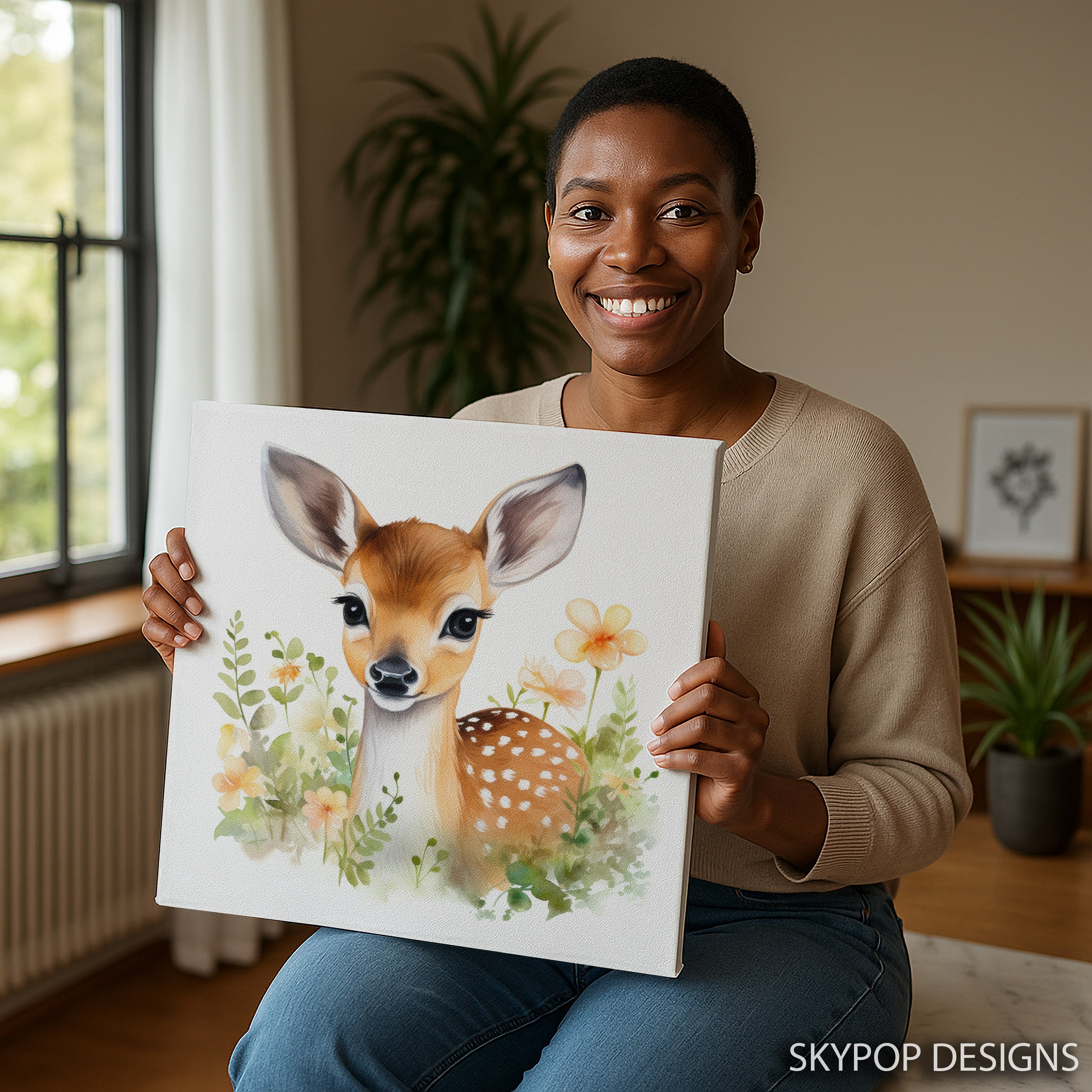 9.jpg Fawn Art