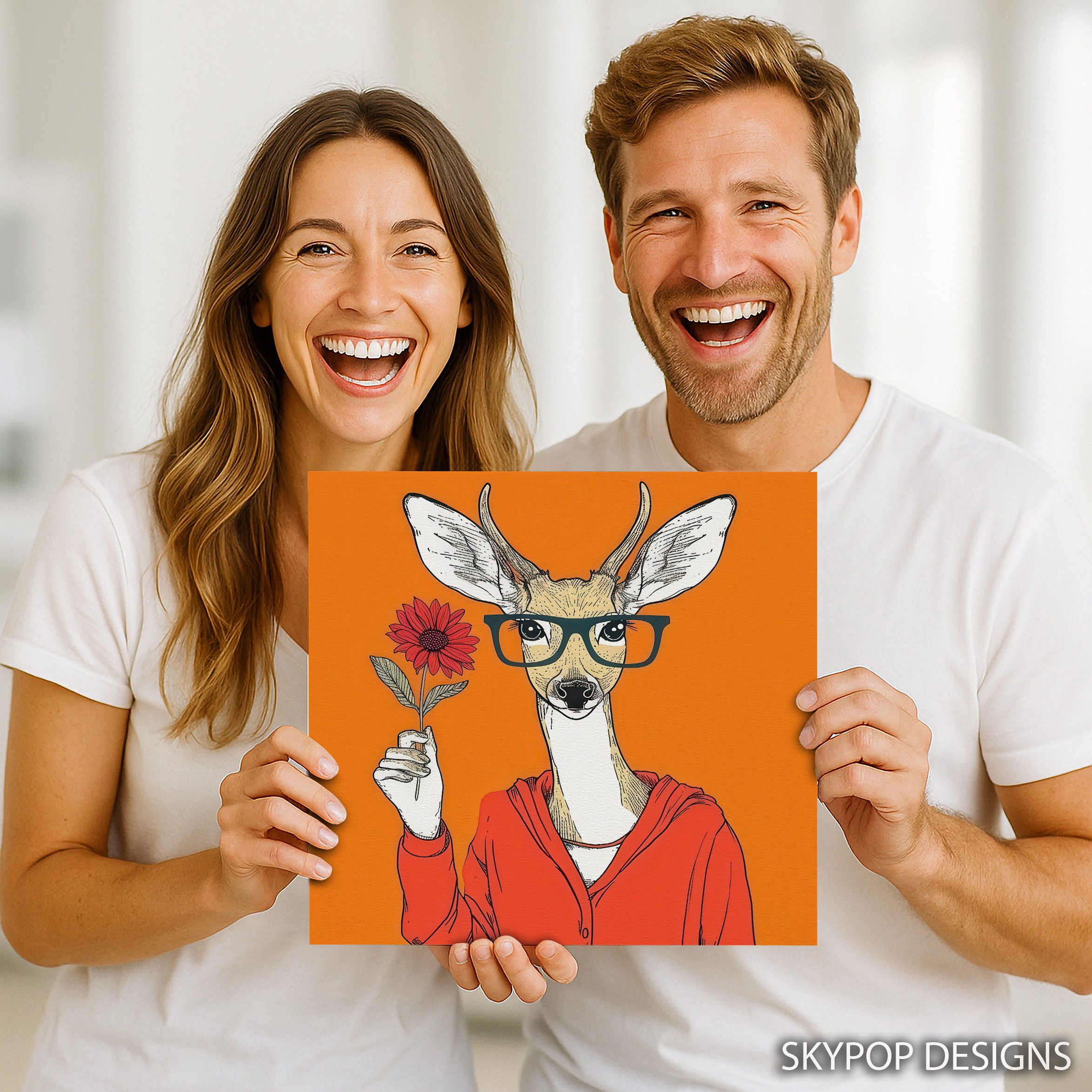 9.jpg Deer Art