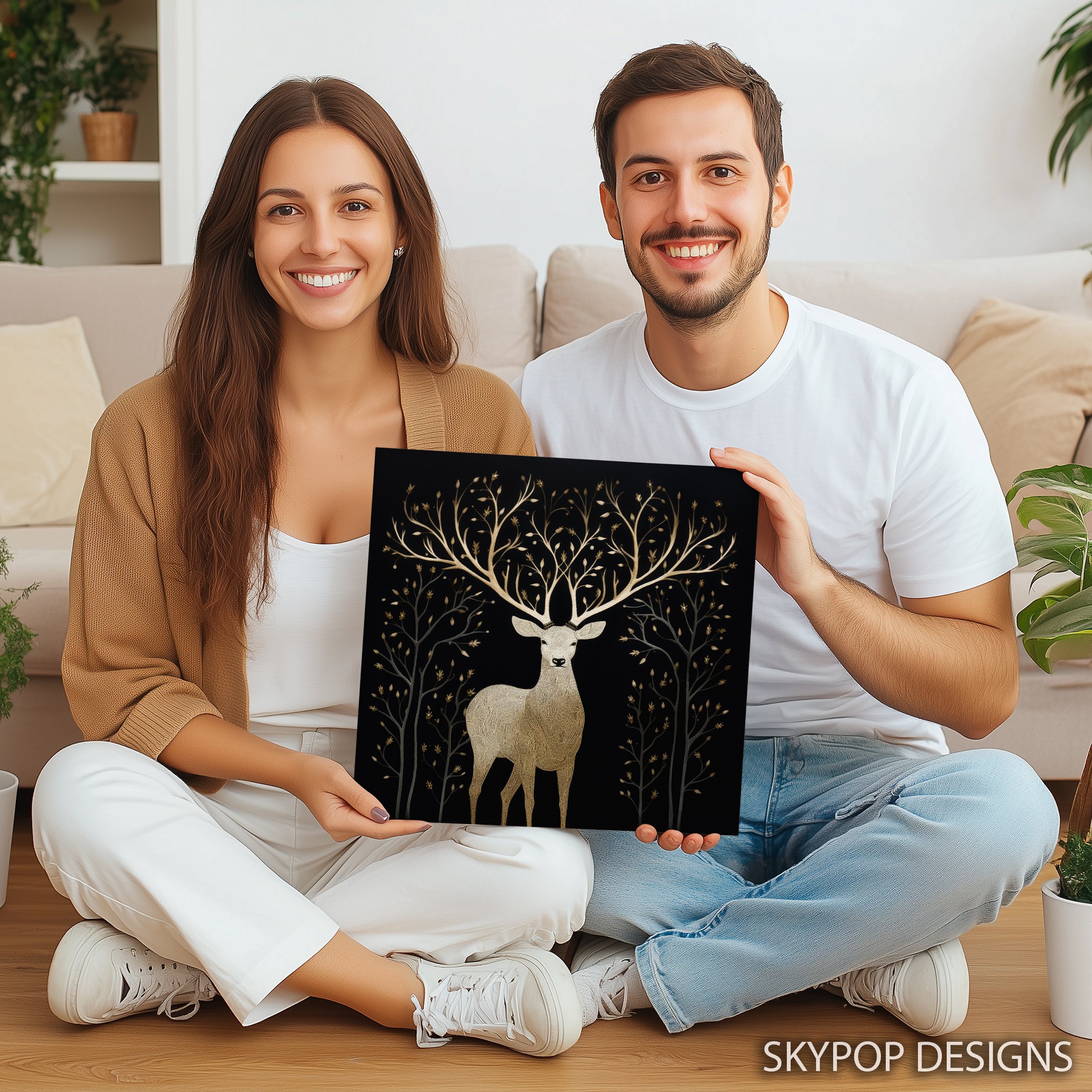 9.jpg Deer Art