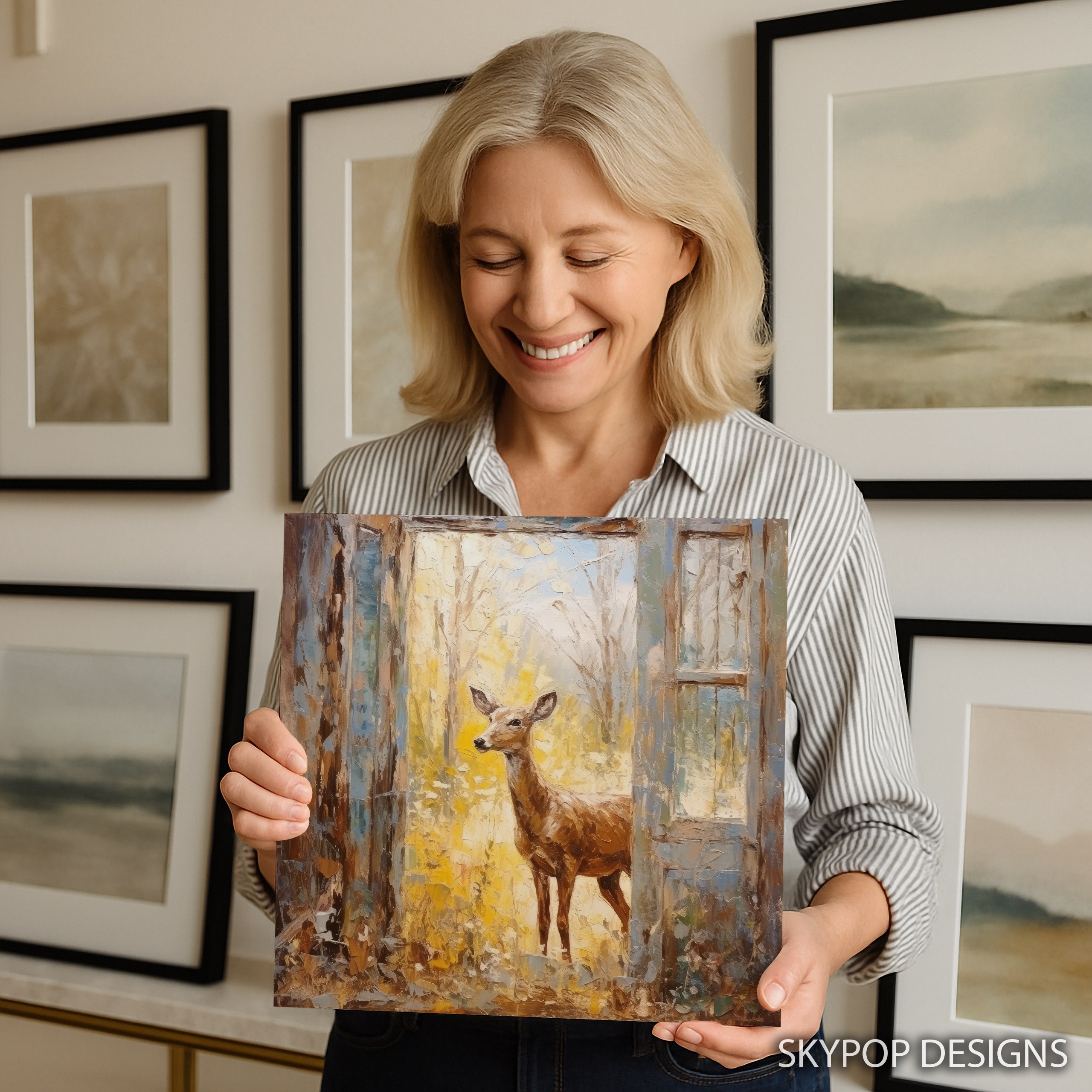 9.jpg Deer Art