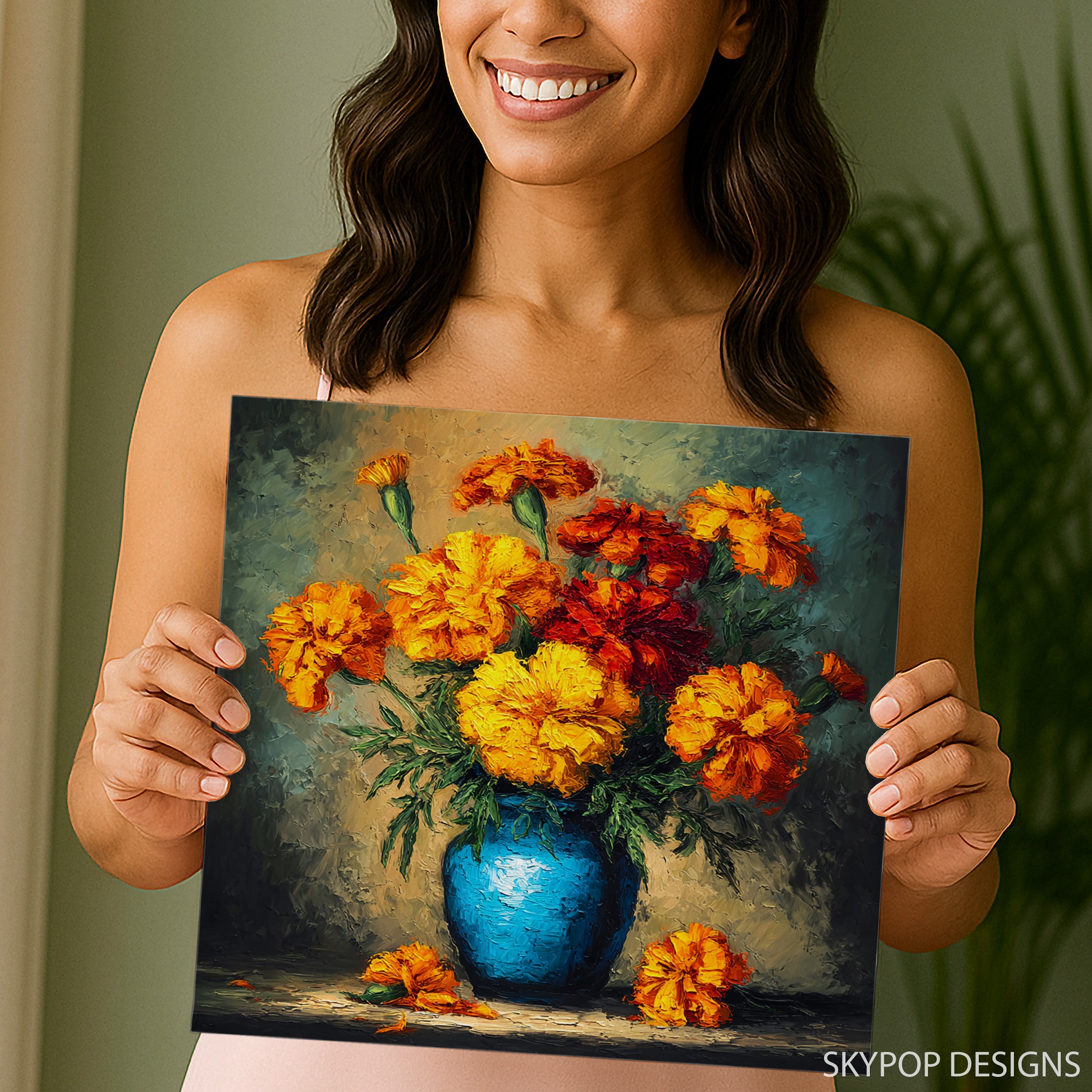 9.jpg Marigolds Art