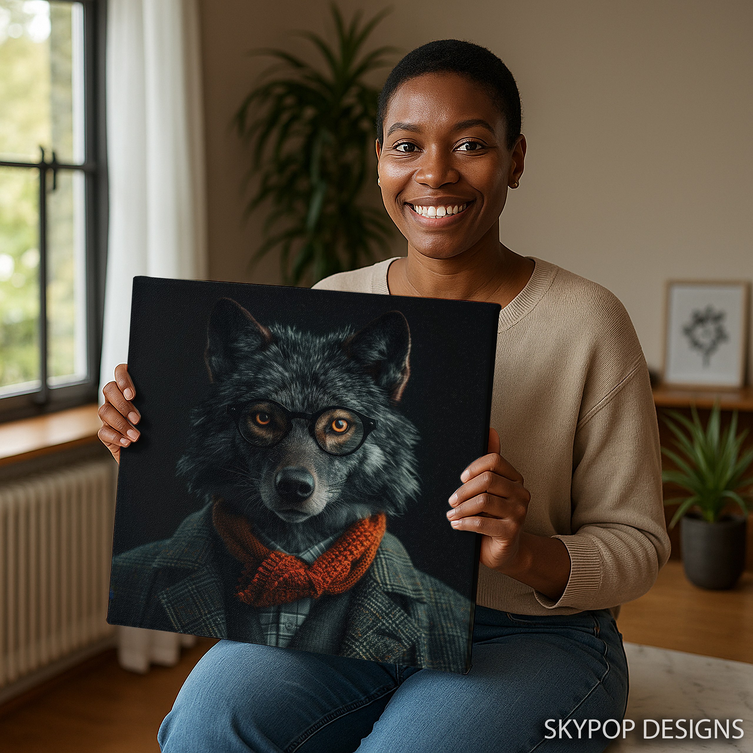 9.jpg Wolf Art