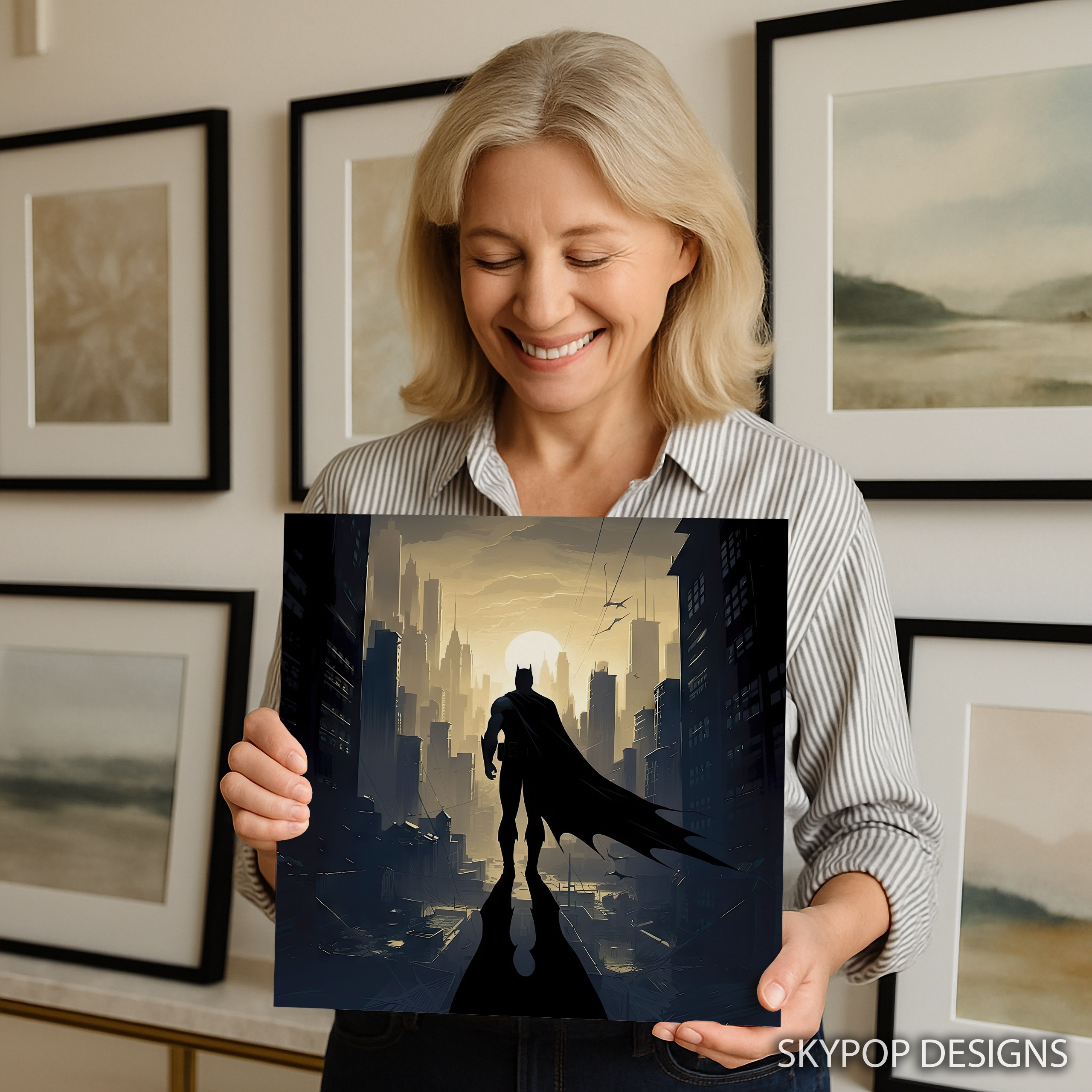9.jpg Batman Wall Art