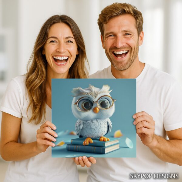 Owl Book Club Art