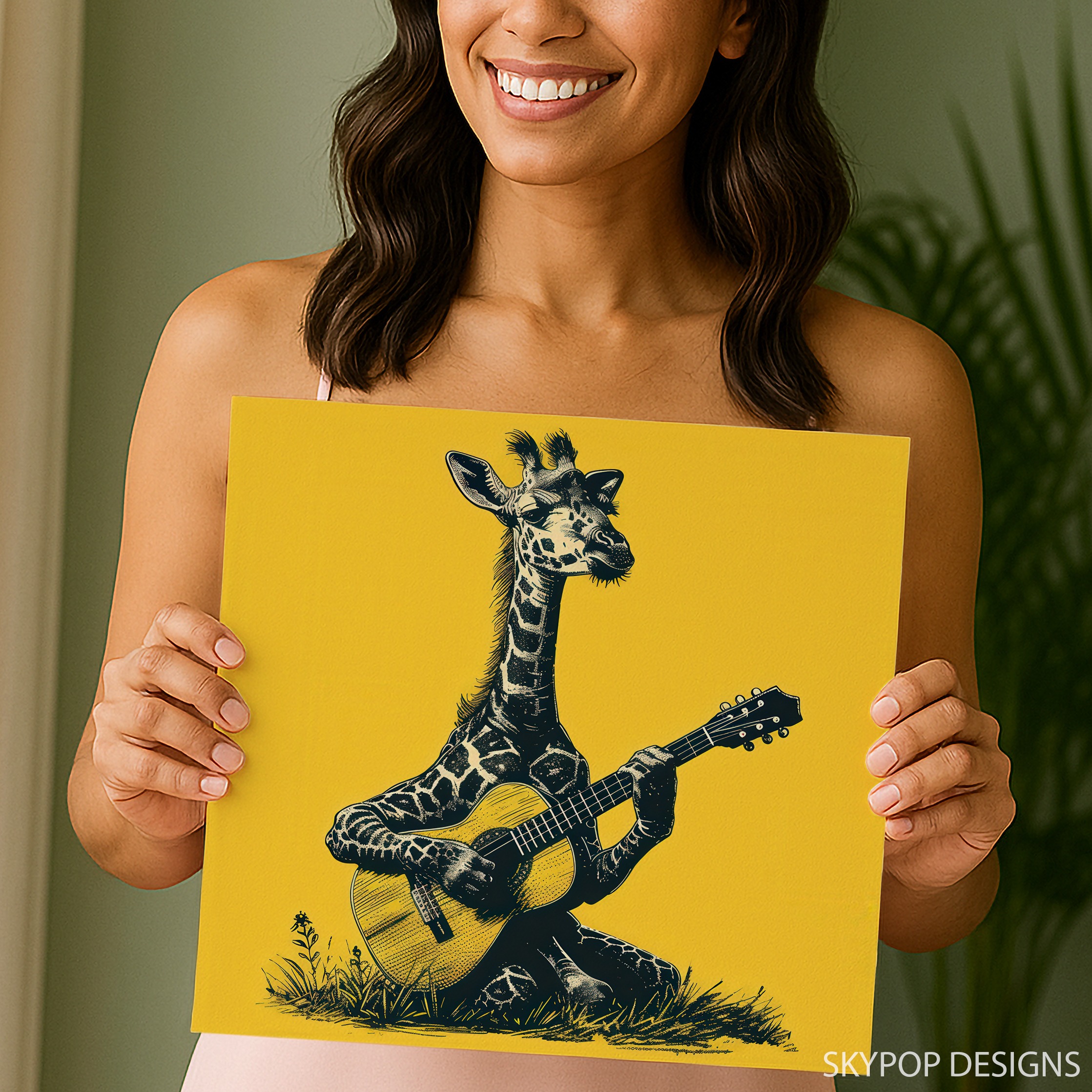 9.jpg Giraffe Jam Session Art