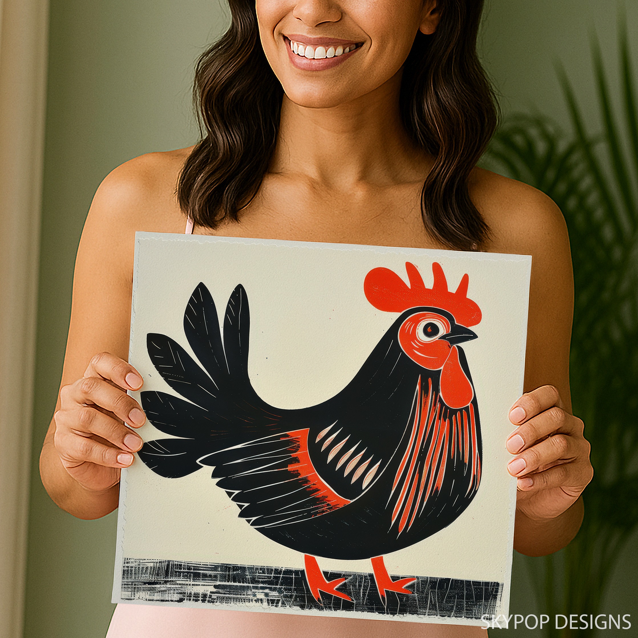 9.jpg Rooster Art