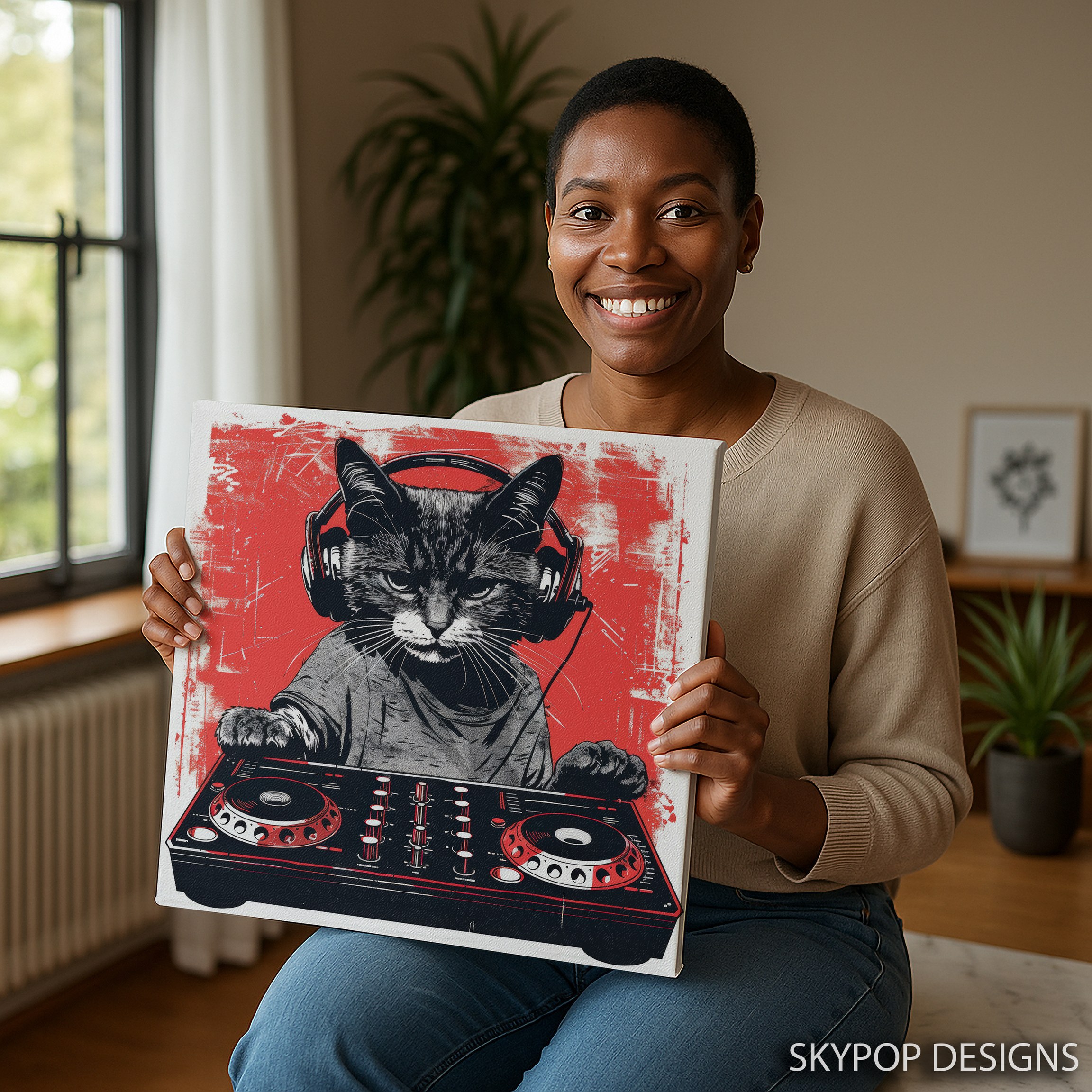 9.jpg DJ Cat Rockstar Art