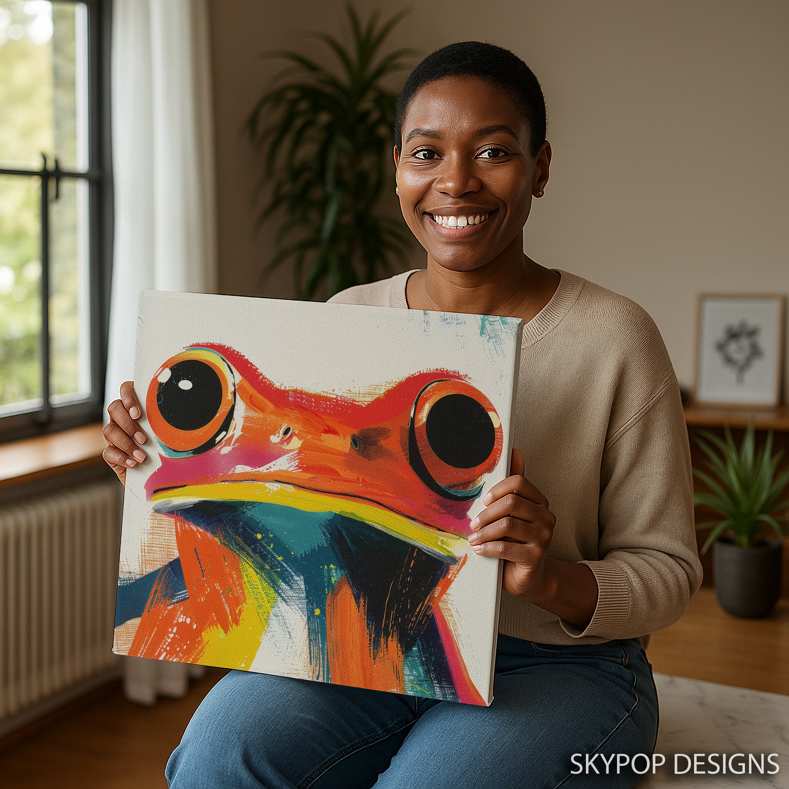 9.jpg Frog Art
