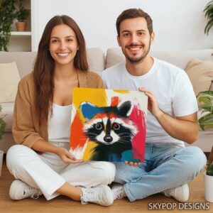 Raccoon Art