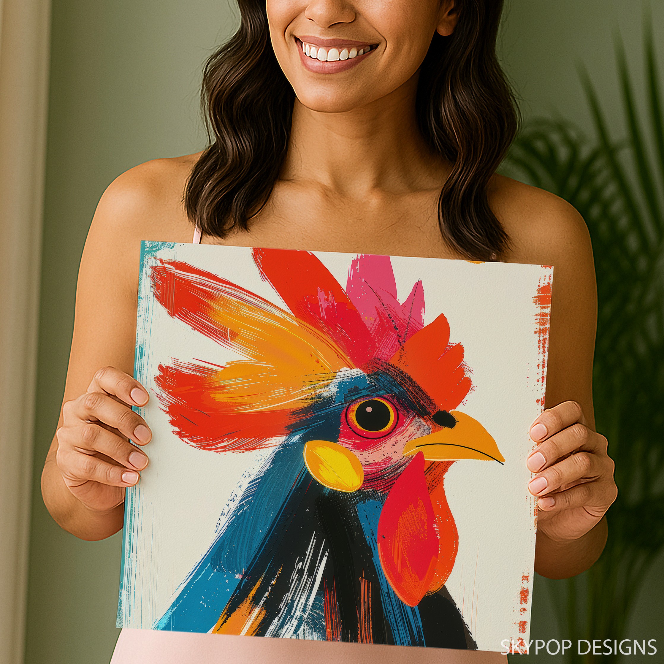 9.jpg Rooster Art