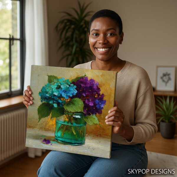 Hydrangea Bloom Art