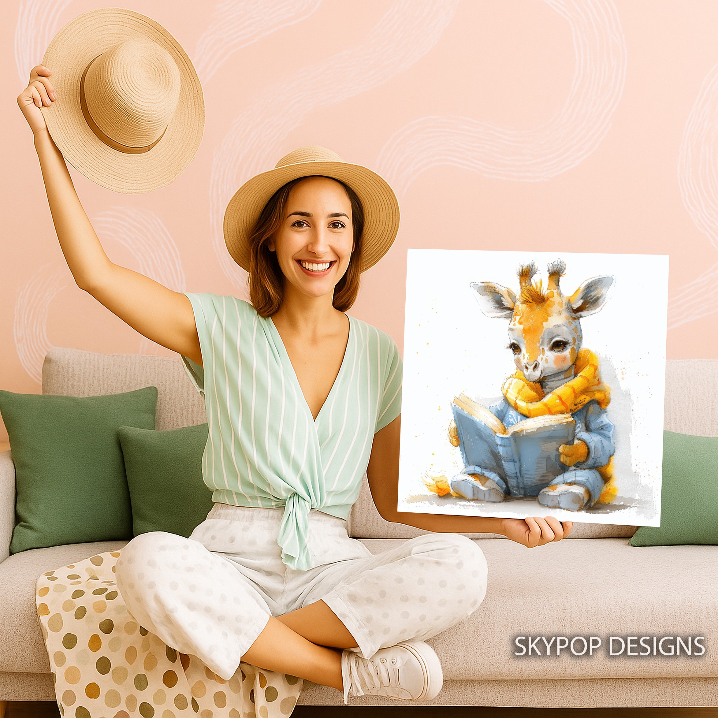 9.jpg Giraffe Art
