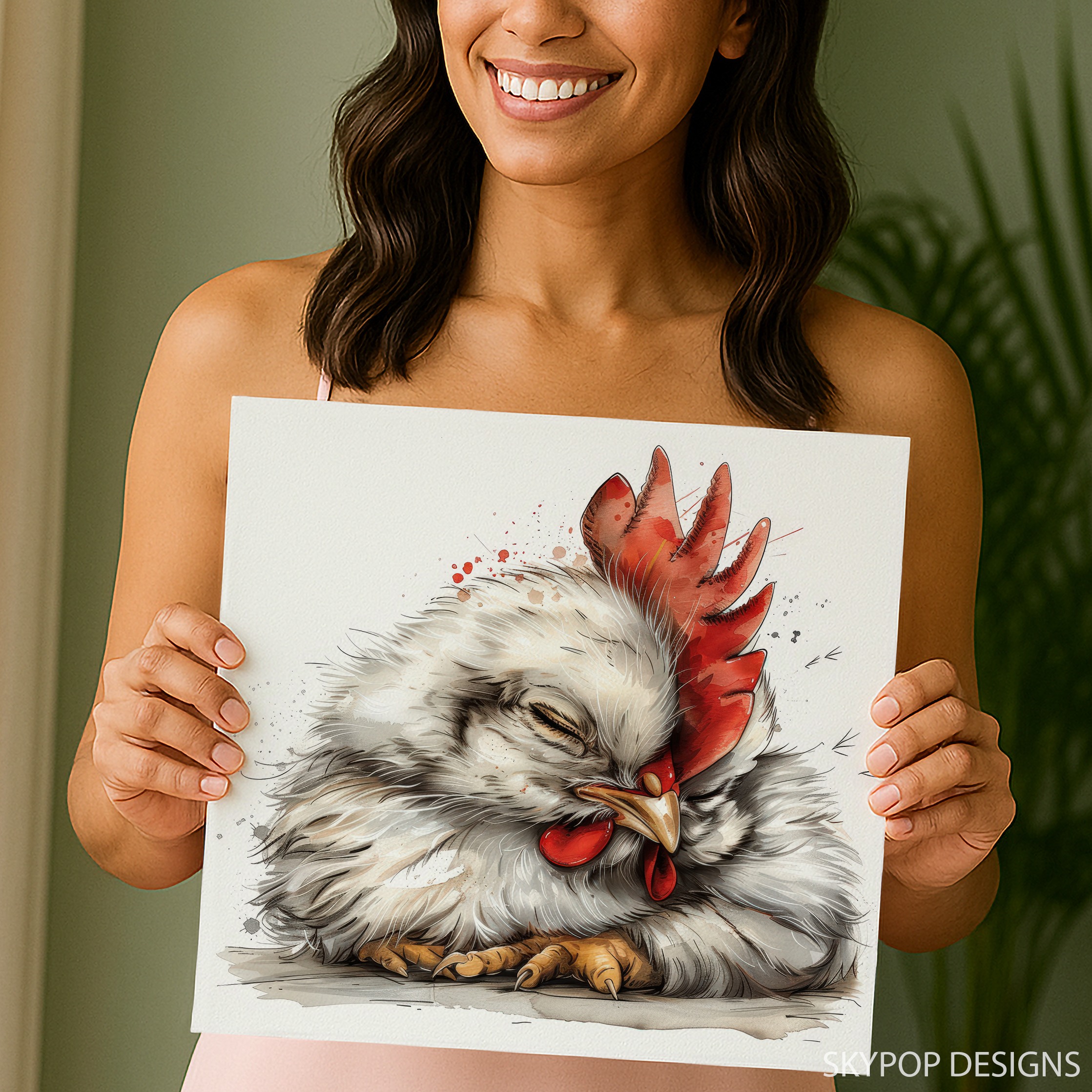 9.jpg Rooster Art
