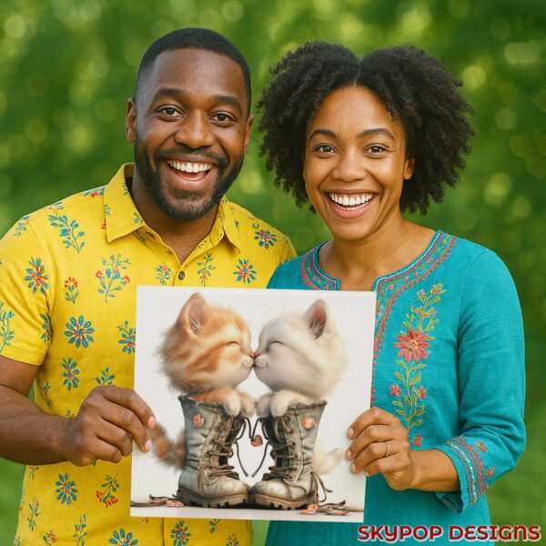 Kitten Love Boots Art