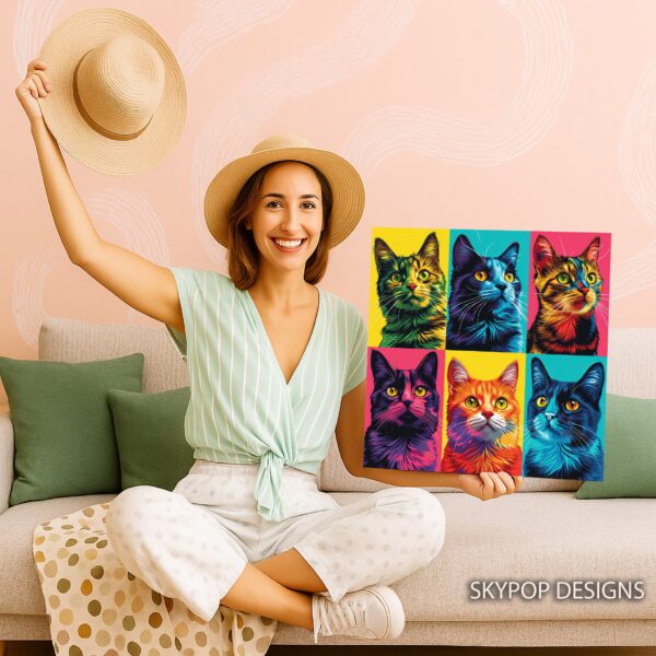 Cat Portraits Art