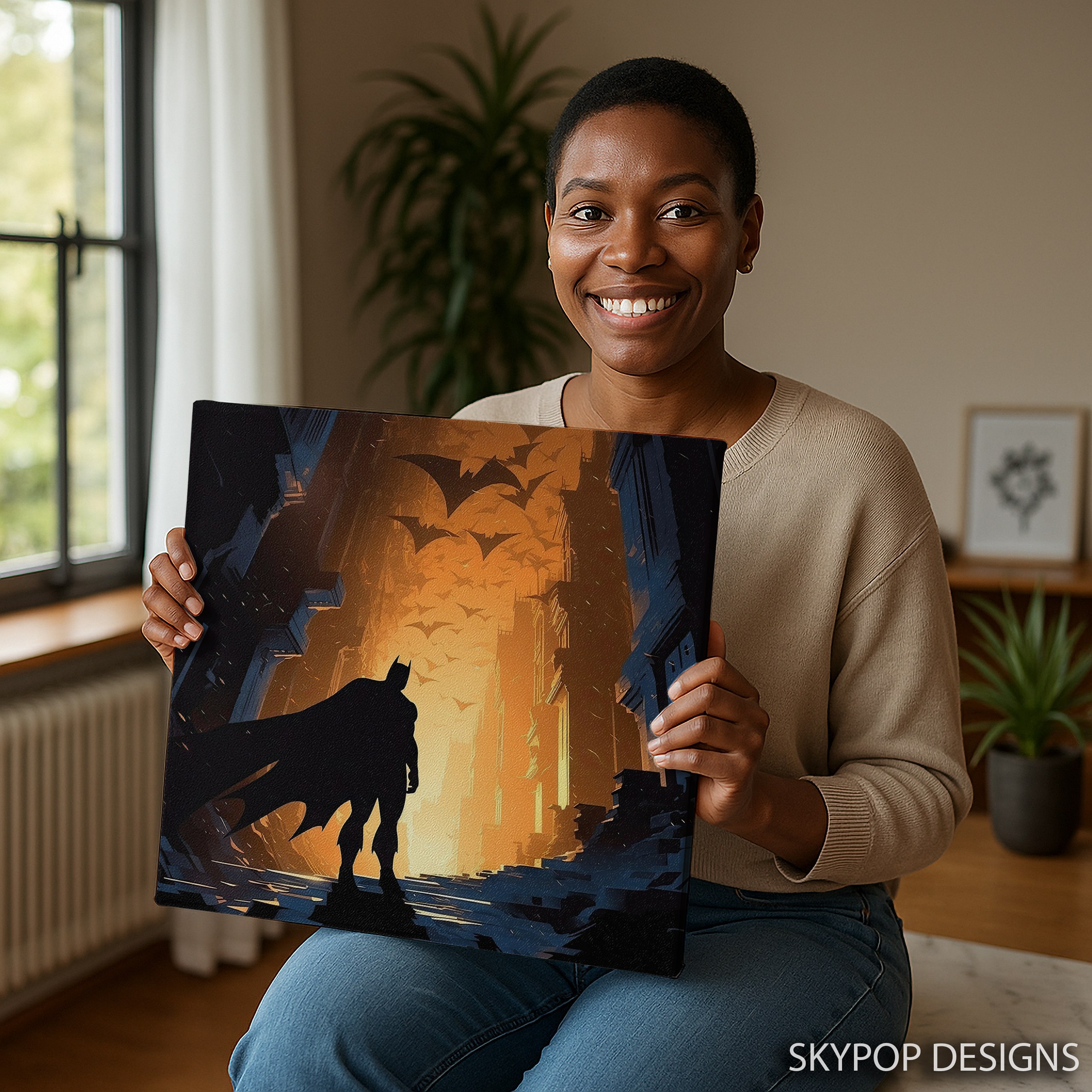 9.jpg Batman Wall Art