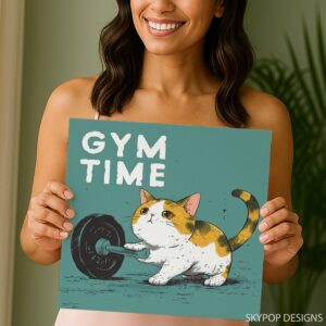 Cat Gym Art