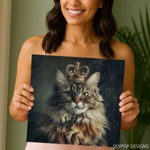 Cat Crown Art