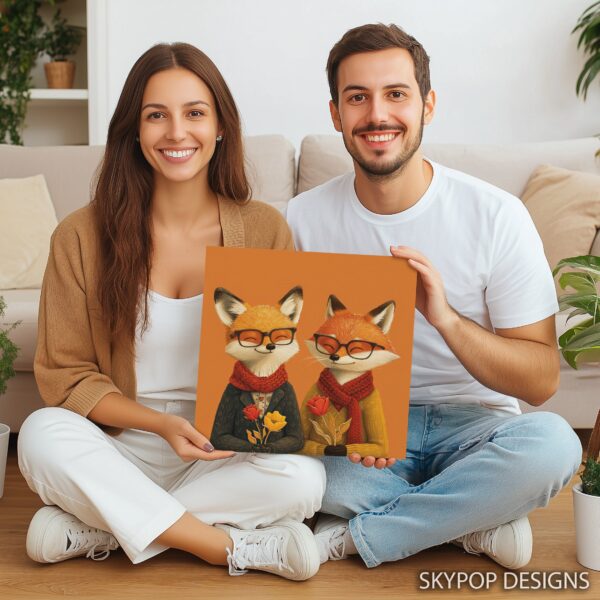 Fox Couple Art