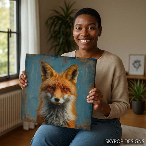 Fox Portrait Art