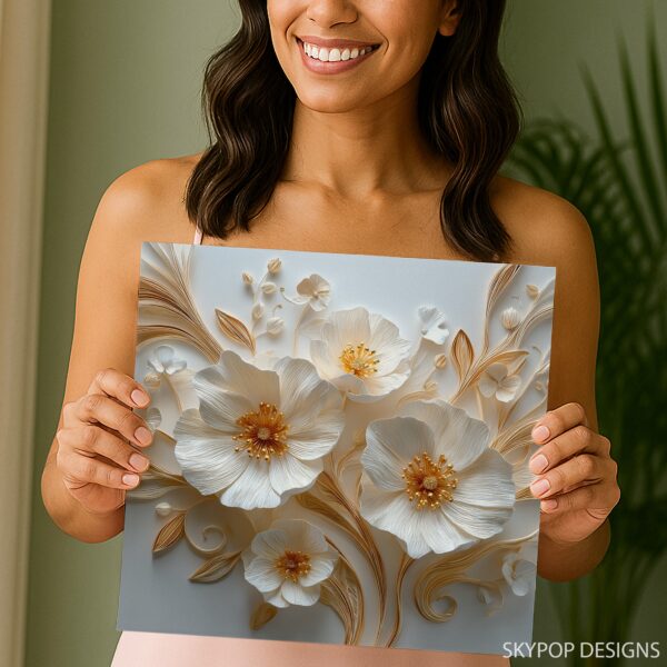 Floral Embrace Art