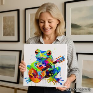 Frog Jam Session Art