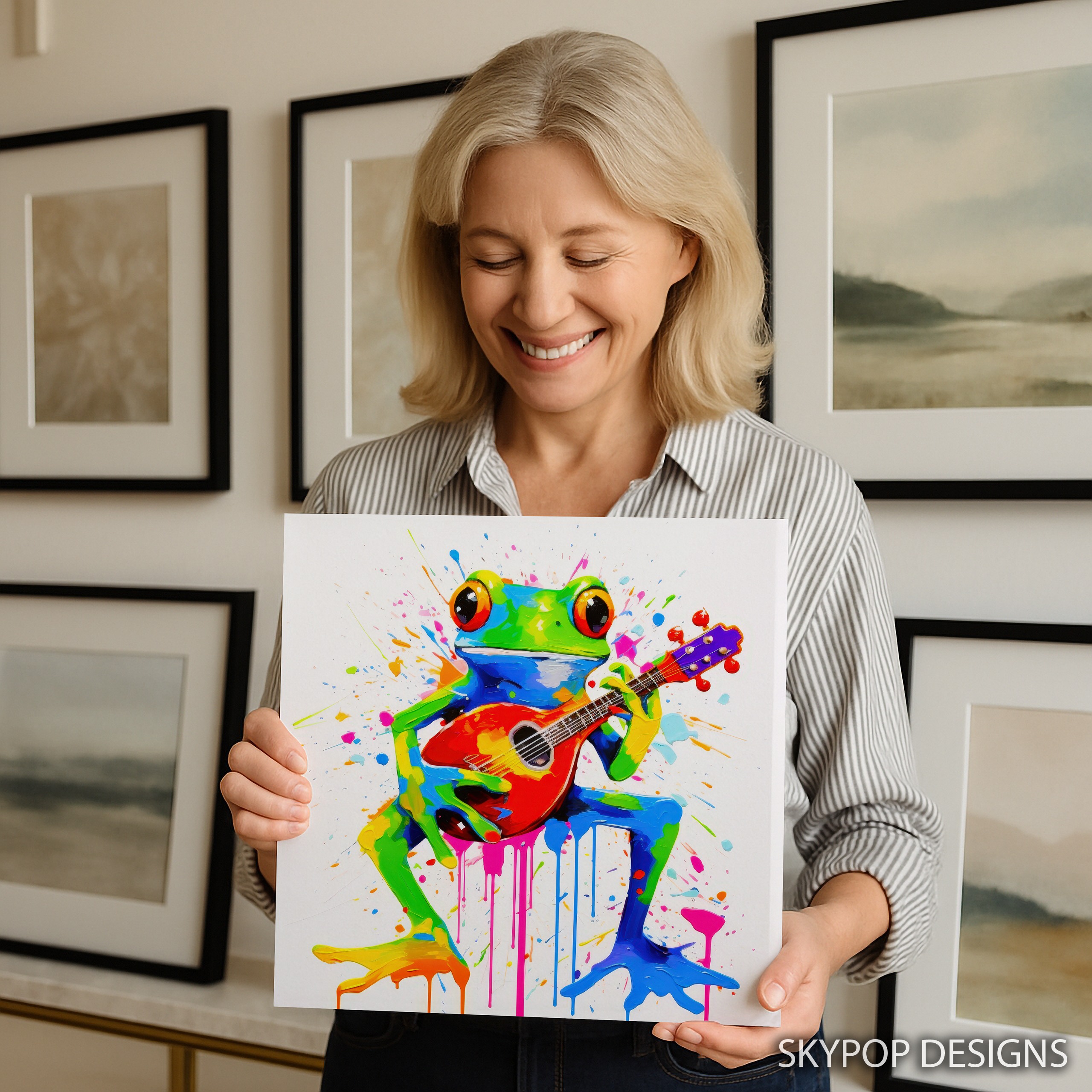 9.jpg Frog Jam Session Art