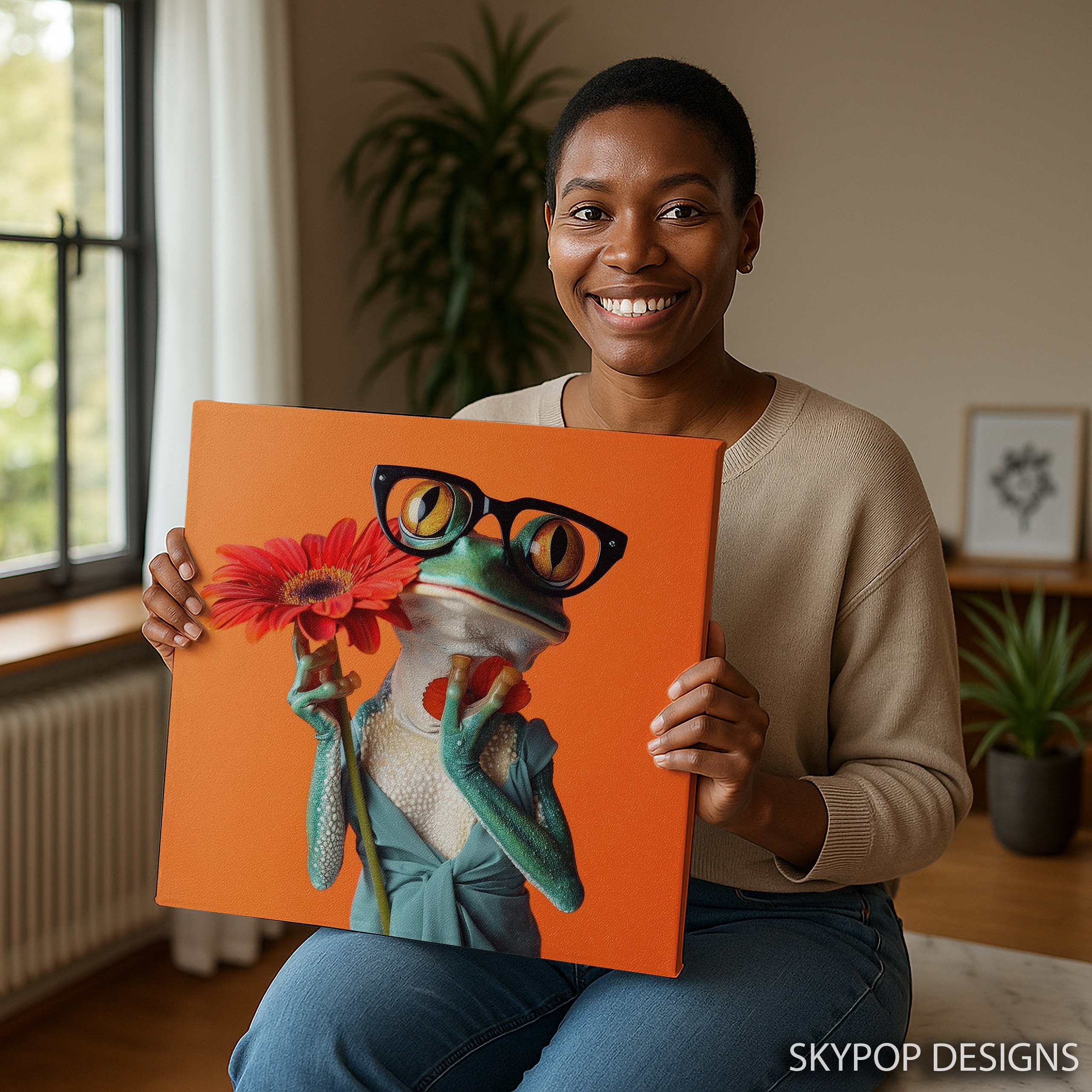 9.jpg Frog Art