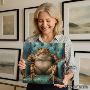 Frog King Art