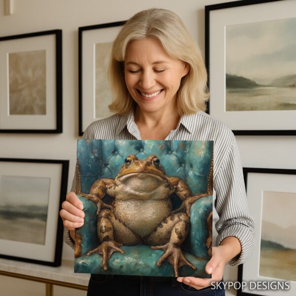 Frog King Art