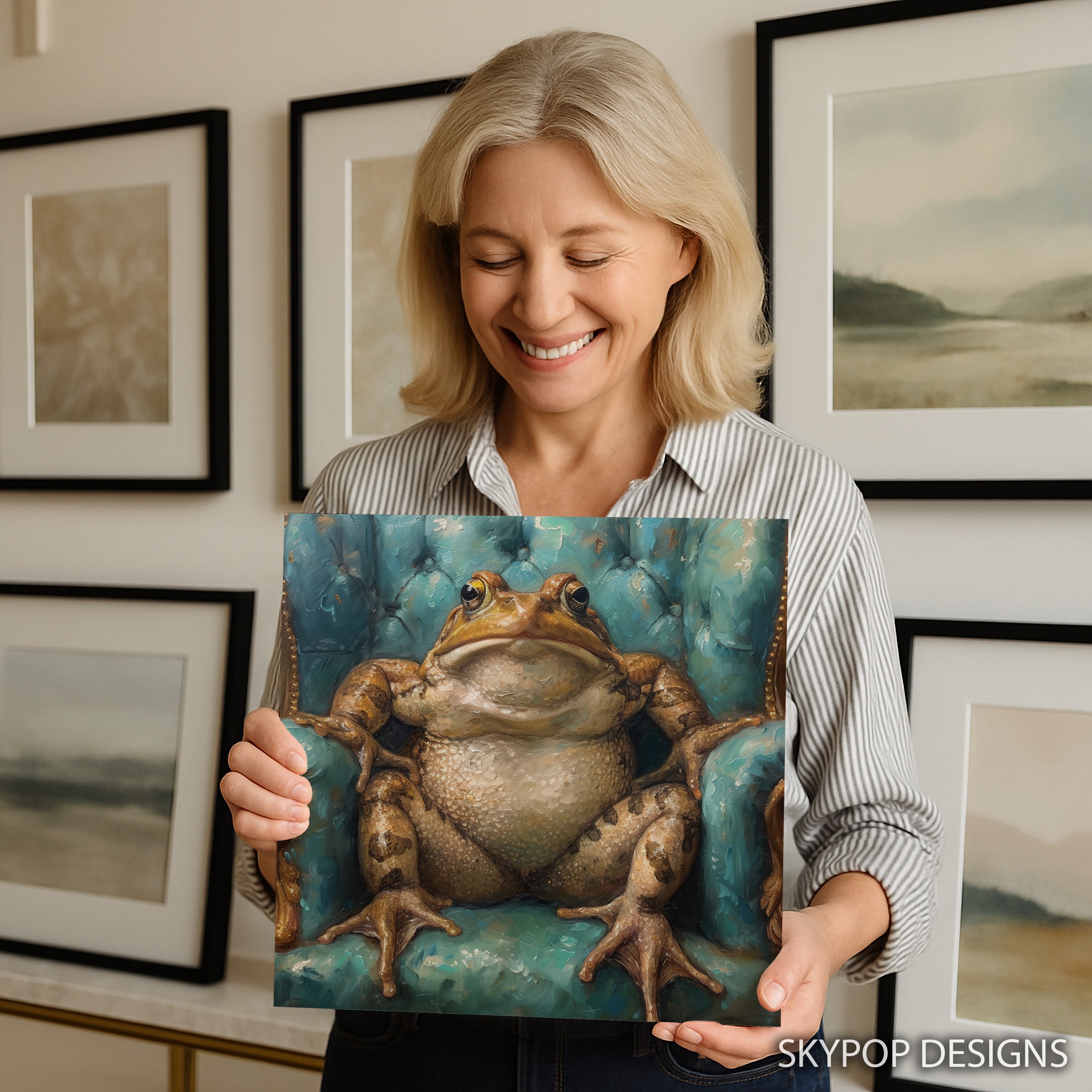 9.jpg Frog King Art