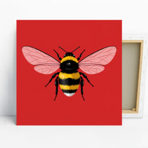Bee Art Poster or Canvas