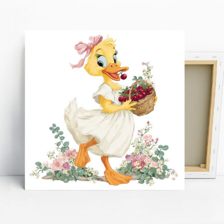 Duckling Cherry Delight Art
