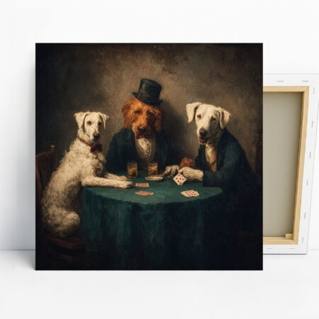 Dogs Playing Poker Art