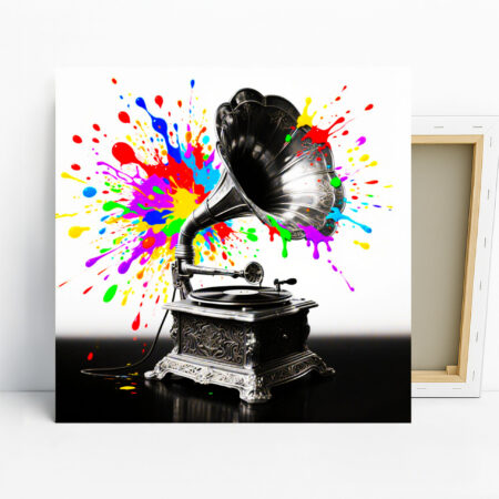 Vintage Gramophone Art