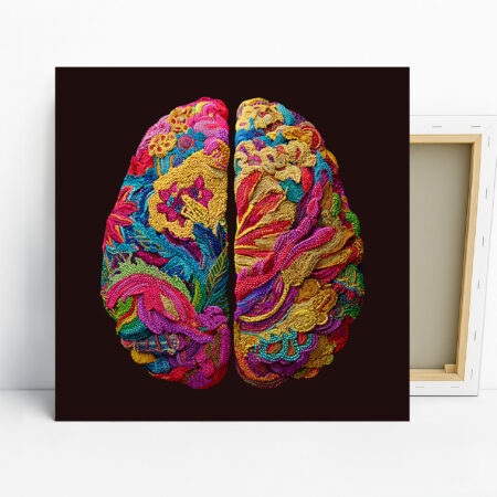 Psychedelic Brain Art