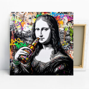 Mona Lisa Beer Break Art