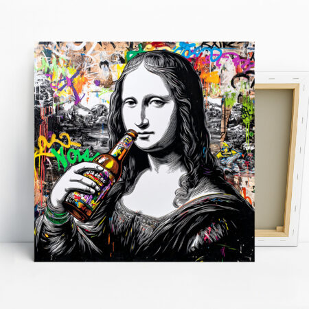 Mona Lisa Beer Break Art