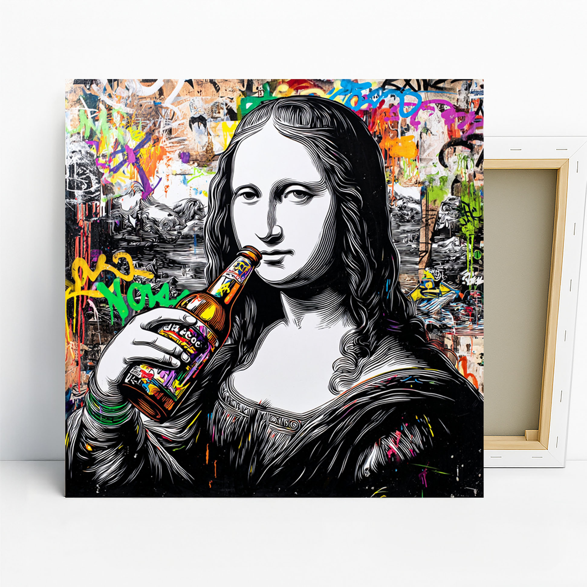 1.jpg Mona Lisa Beer Break Art