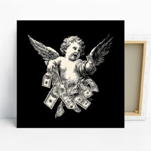 Cherub Money Shower Art