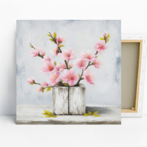 Cherry Blossom Vase Art