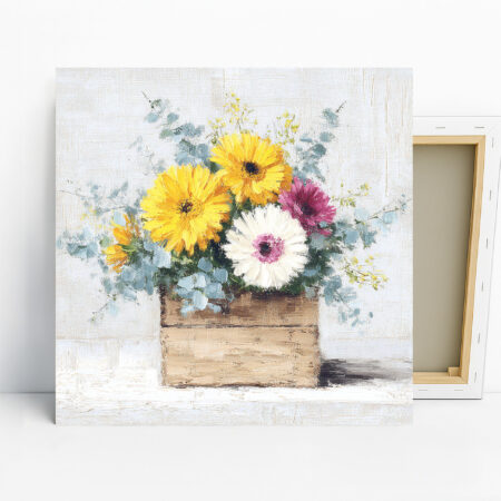 Gerbera Daisy Bouquet Art