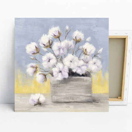 Cotton Flowers Art