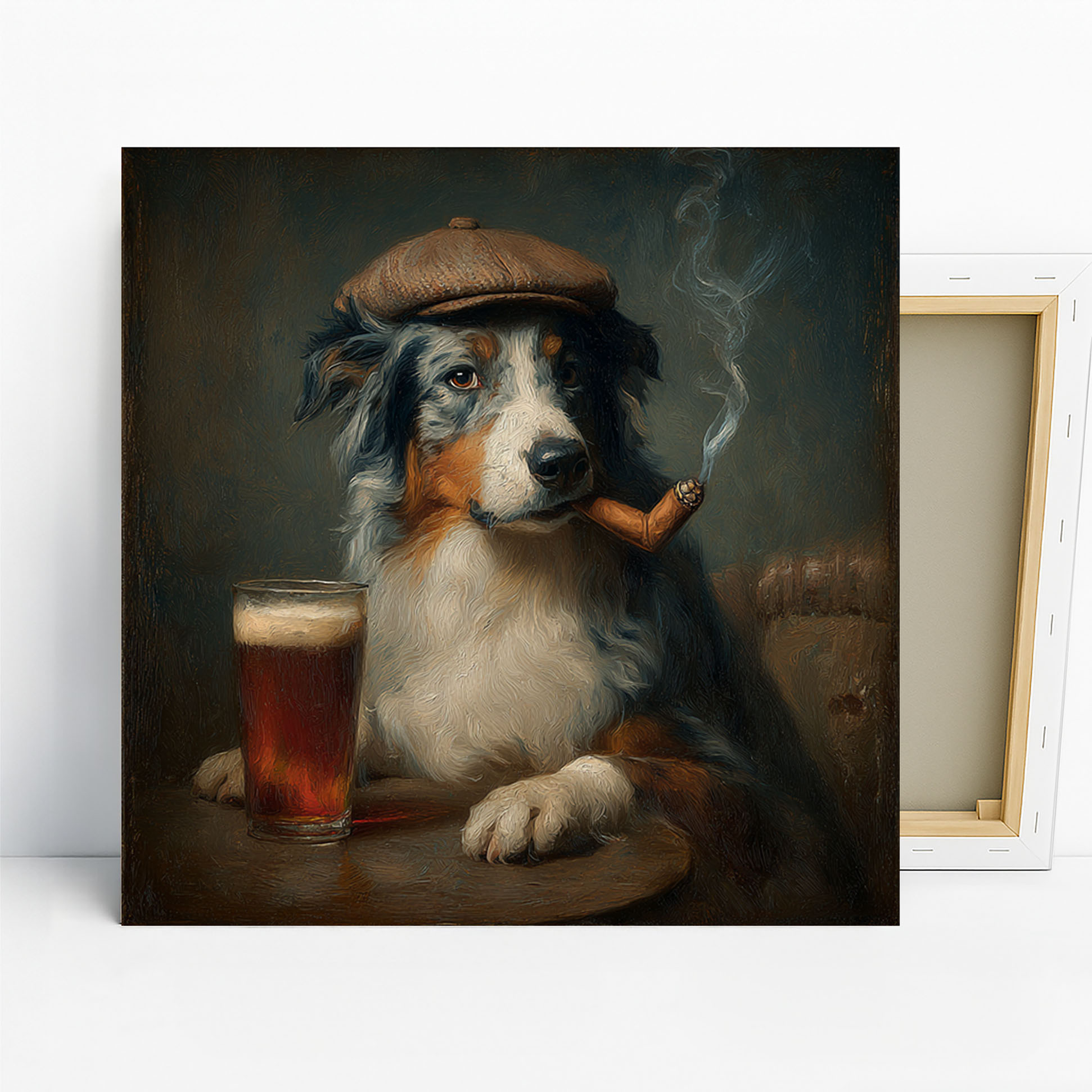Australian Shepherd Dog Art