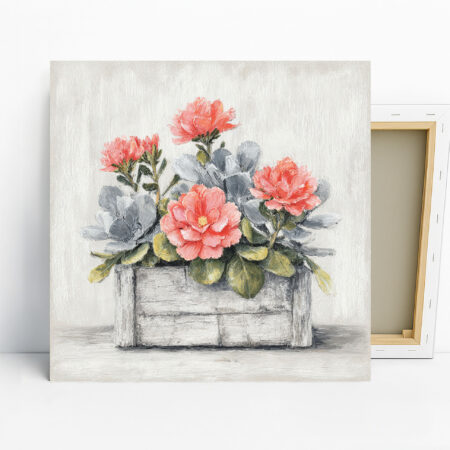 Peony Potted Garden Art