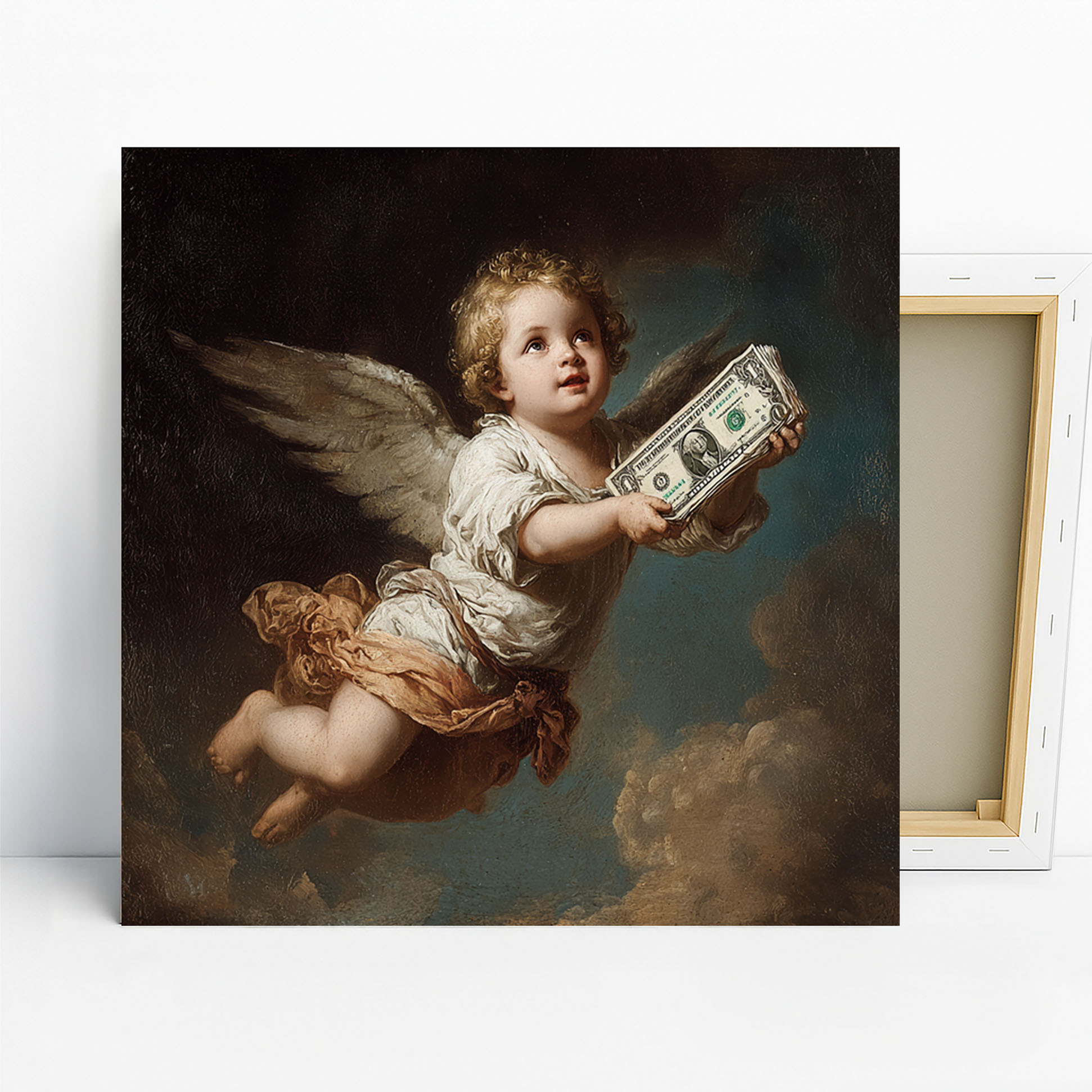 Cherub Greenback Art