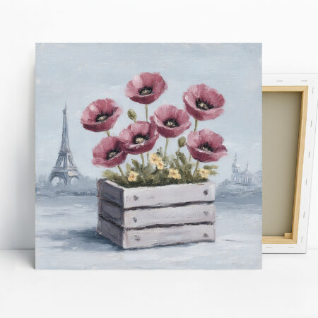 Parisian Poppies Art